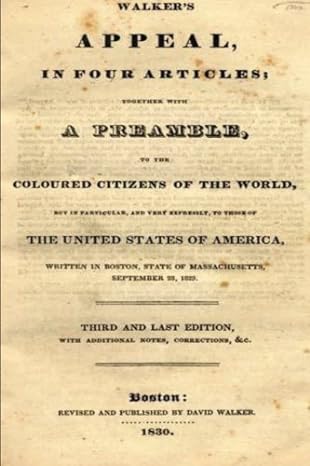 Walker's Appeal Paperback